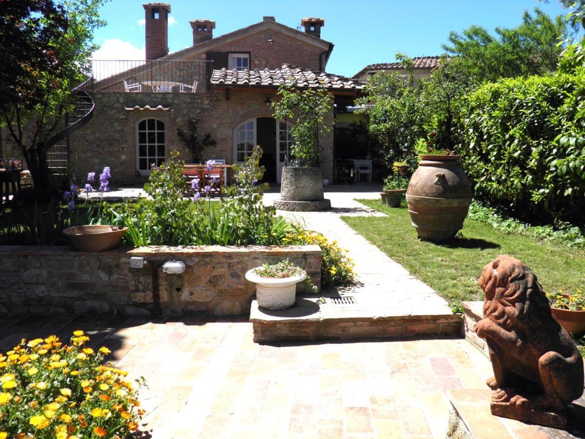 Casa Di Leo With Pool Villa Radicondoli Exterior photo